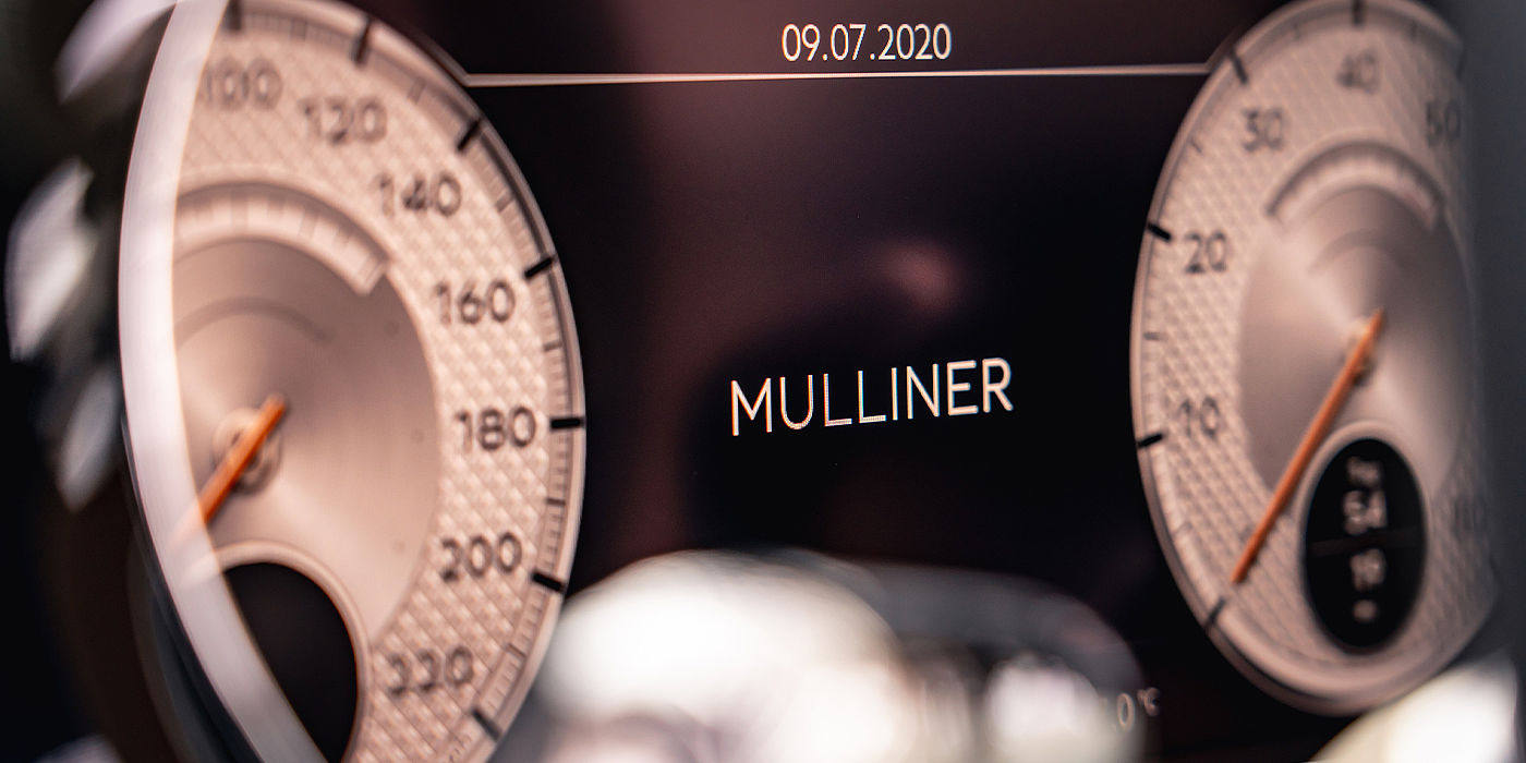 Bentley Copenhagen Bentley Continental GT Mulliner coupe Mulliner dial detail
